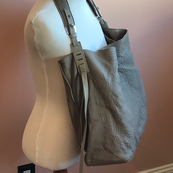 All Saints Grey Vincent NS Tote - Picture 8 of 16